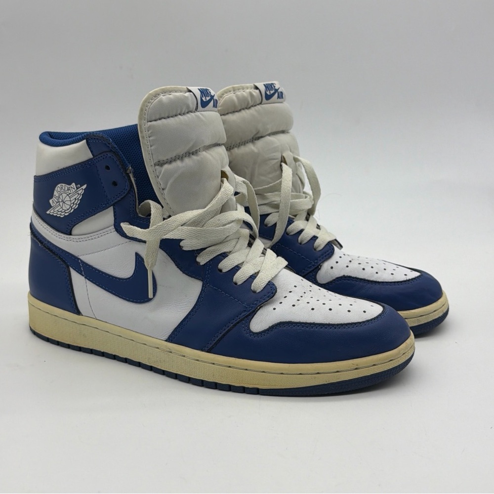 Jordan 1 Retro High OG Storm Blue 2016 Sz 12 Sneaker 555088-127 Basketball NIKE
